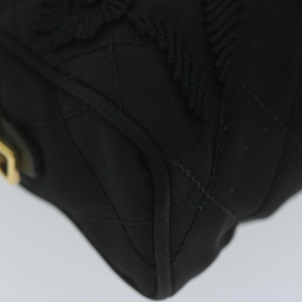 Prada Tessuto Black Synthetic Clutch Bag (Pre-Owned) Size ONE SIZE - 13 Thumbnail