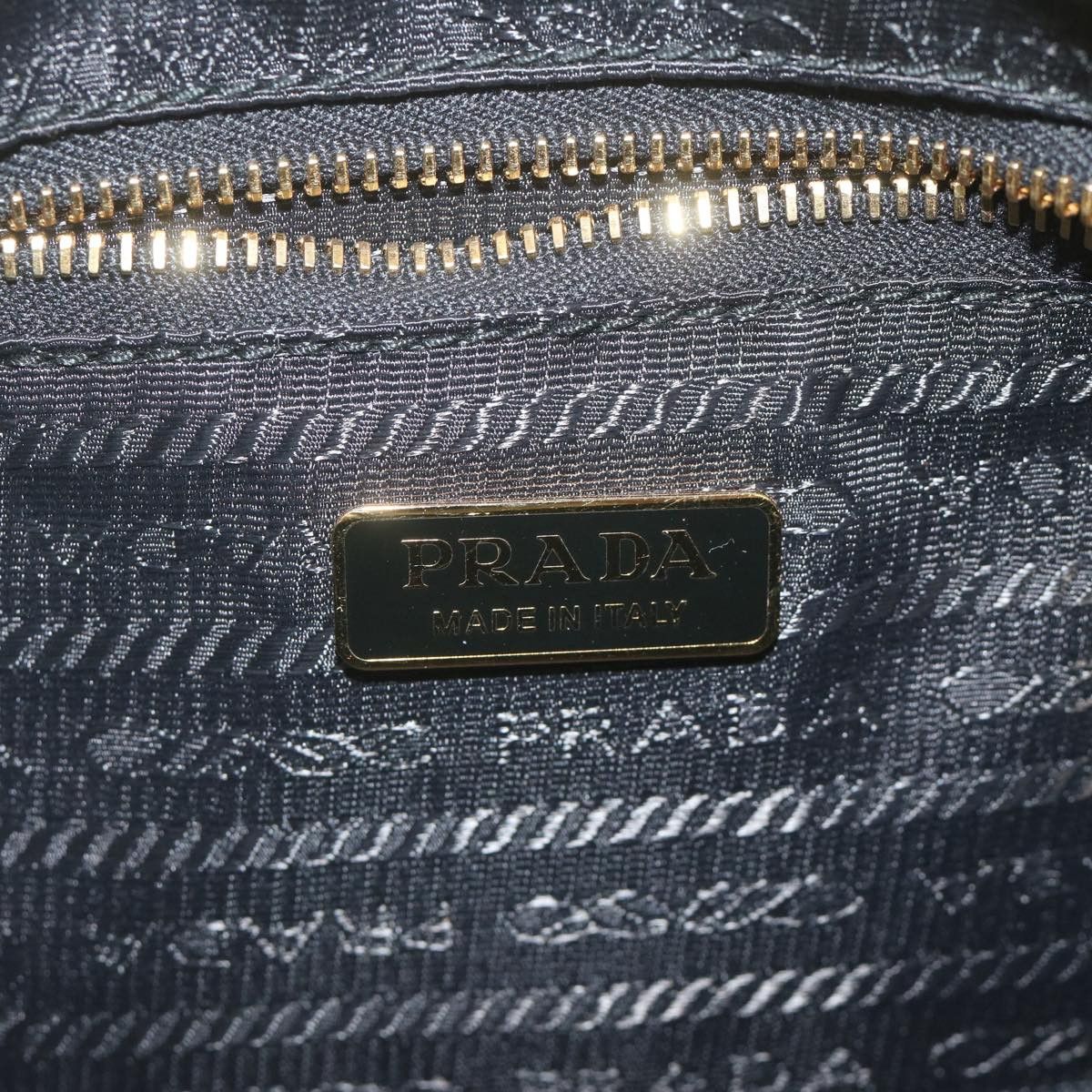 Prada Tessuto Black Synthetic Clutch Bag (Pre-Owned) Size ONE SIZE - 8 Thumbnail