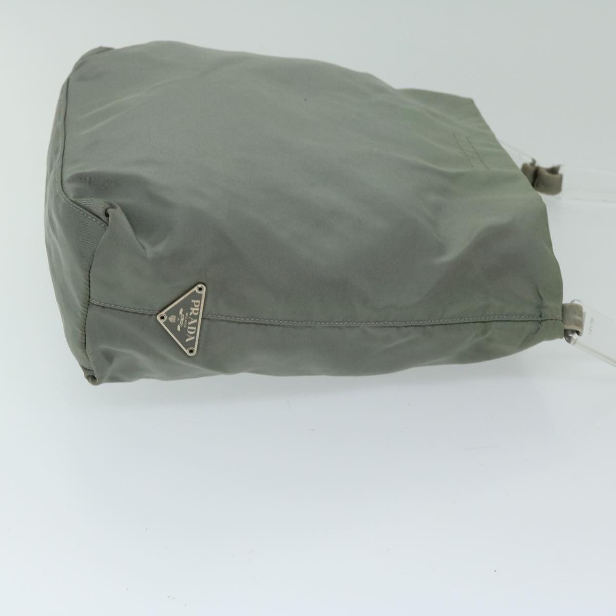 Prada Tessuto Khaki Canvas Shoulder Bag (Pre-Owned) Size ONE SIZE - 5 Thumbnail