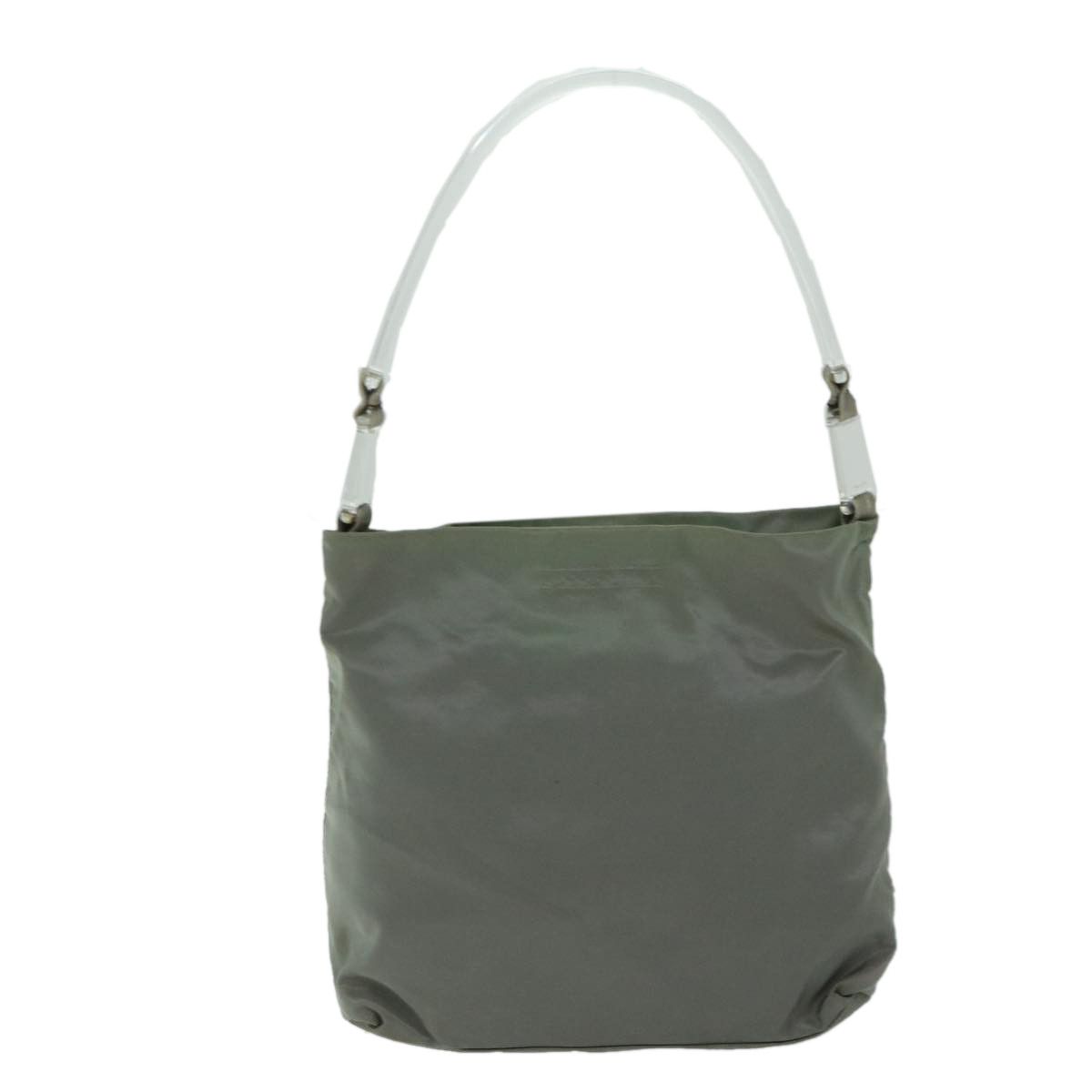 Prada Tessuto Khaki Canvas Shoulder Bag (Pre-Owned) Size ONE SIZE - 2 Thumbnail