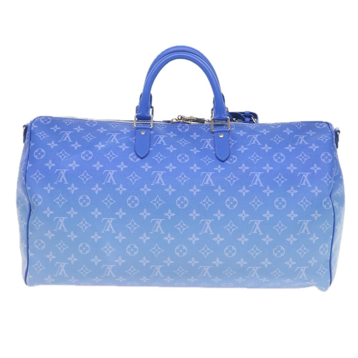 Louis Vuitton Keepall Bandouliere 50 Blue Canvas Travel Bag (Pre-Owned) Size ONE SIZE - 2 Thumbnail