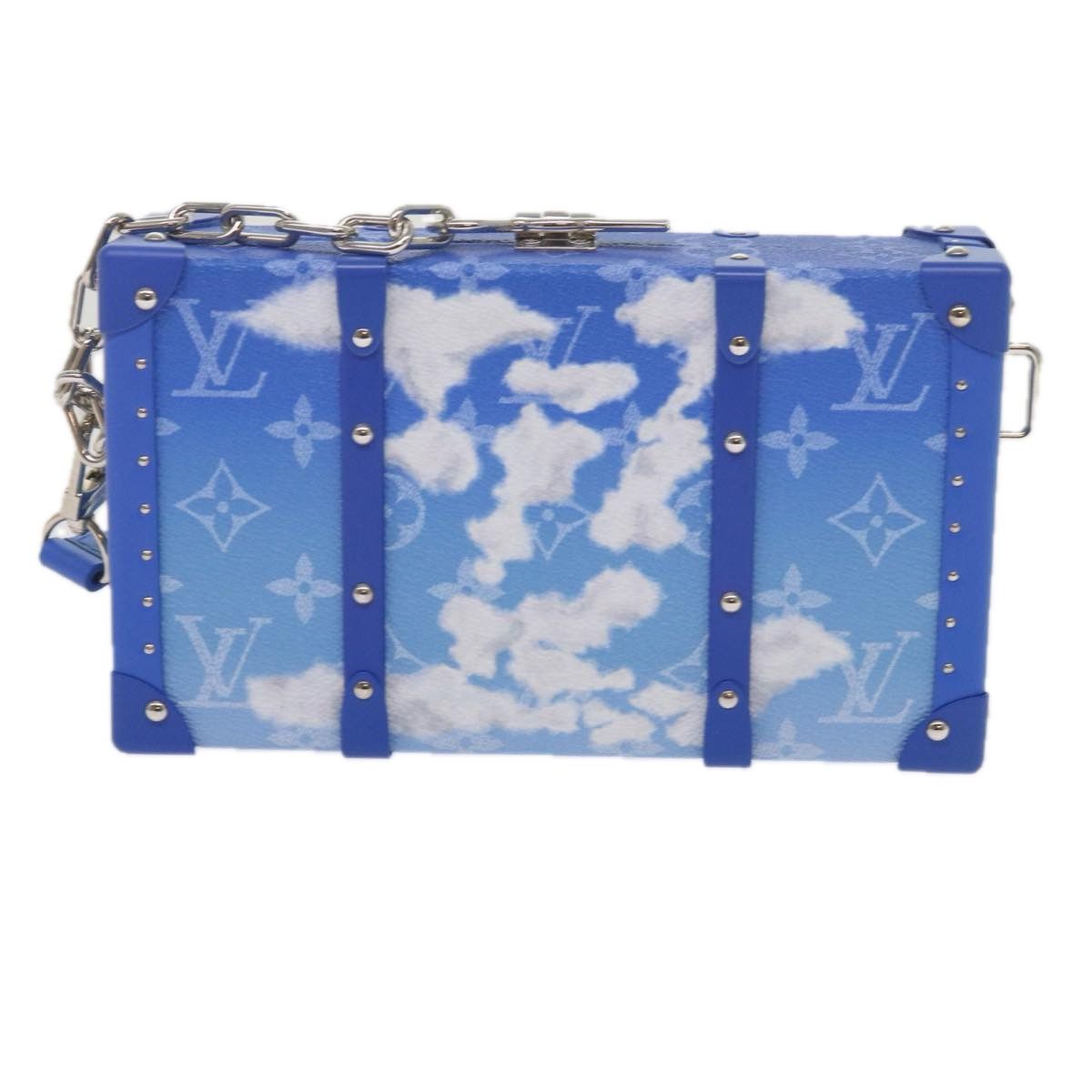 Louis Vuitton Blue Leather Clutch Bag (Pre-Owned) Size ONE SIZE - 11 Thumbnail