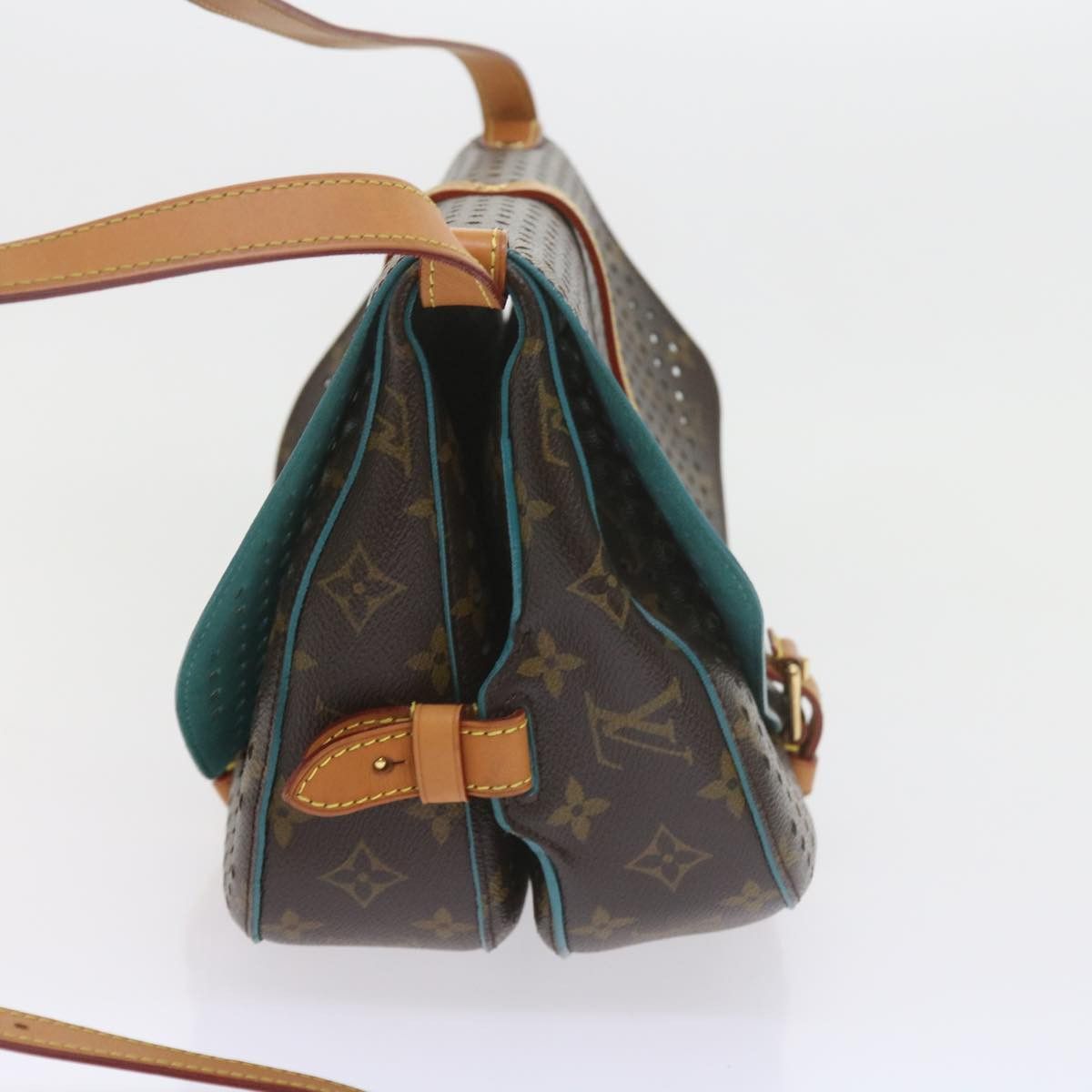 Louis Vuitton Saumur Brown Canvas Shoulder Bag (Pre-Owned) Size ONE SIZE - 10 Thumbnail