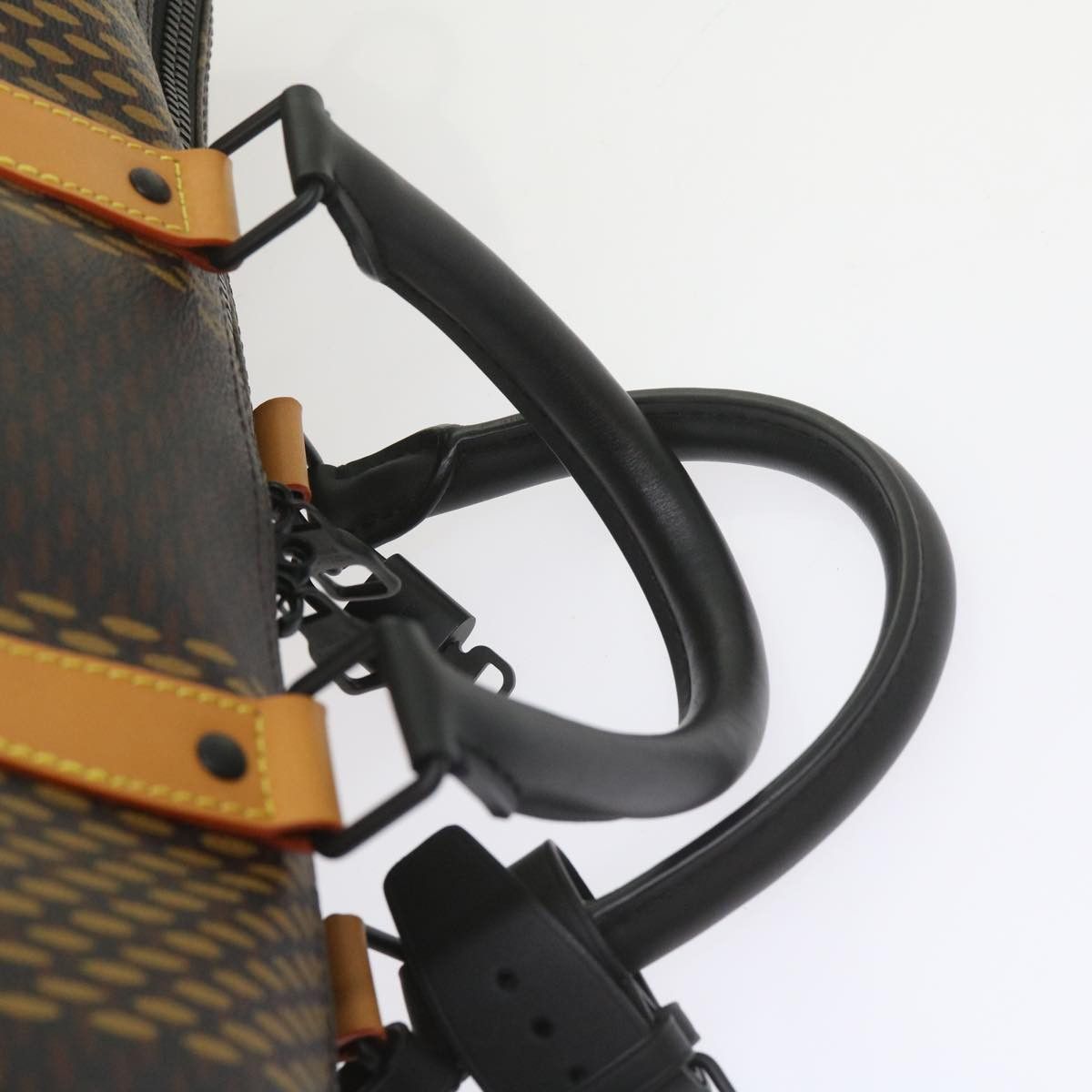 Louis Vuitton Keepall Bandouliere 50 Brown Canvas Travel Bag (Pre-Owned) Size ONE SIZE - 13 Thumbnail