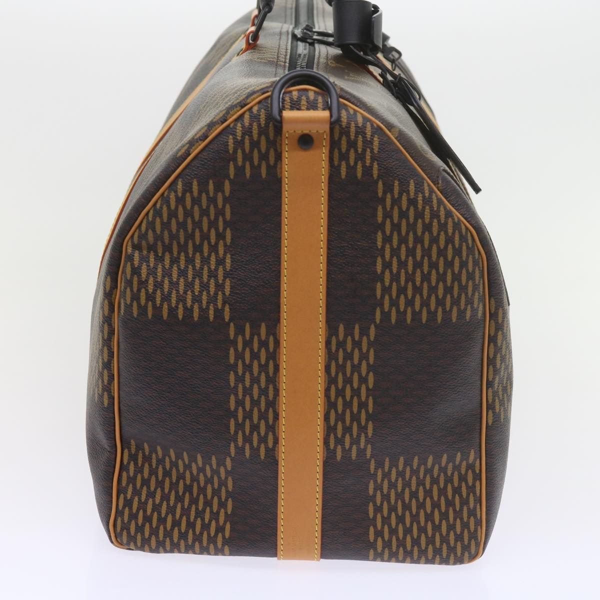 Louis Vuitton Keepall Bandouliere 50 Brown Canvas Travel Bag (Pre-Owned) Size ONE SIZE - 10 Thumbnail