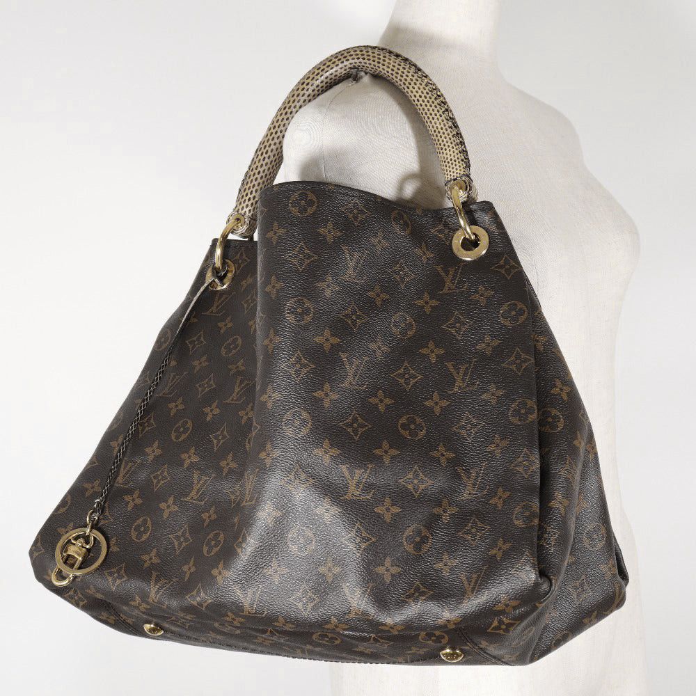 Louis Vuitton Artsy Brown Canvas Shoulder Bag (Pre-Owned) Size ONE SIZE - 6 Thumbnail