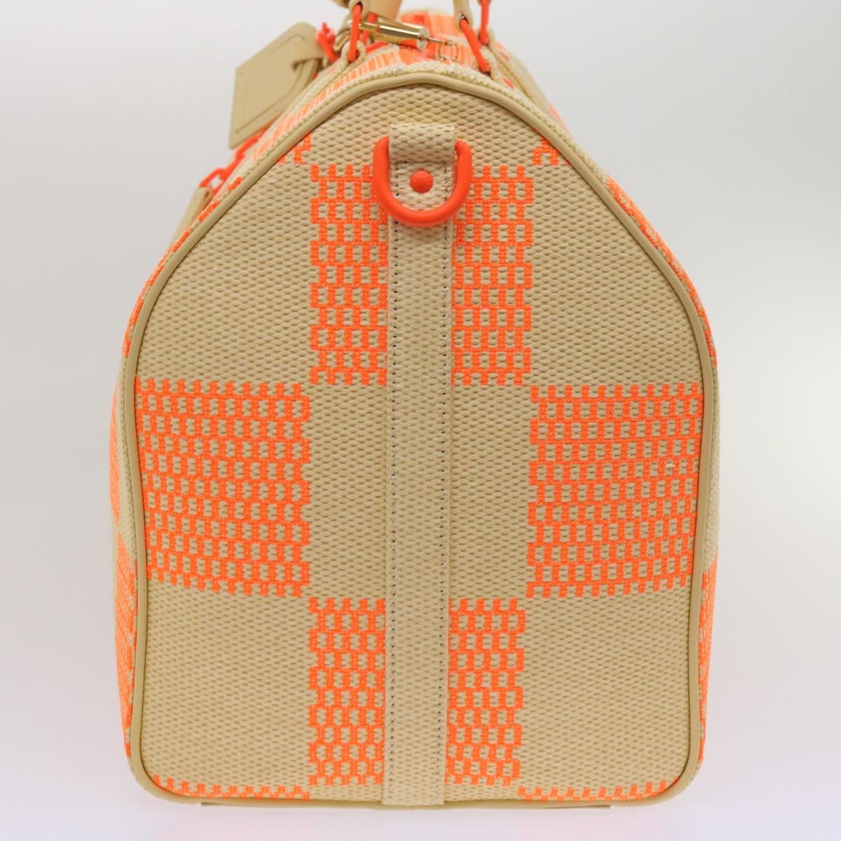 Louis Vuitton Keepall Bandouliere 50 Orange Canvas Travel Bag (Pre-Owned) Size ONE SIZE - 12 Thumbnail