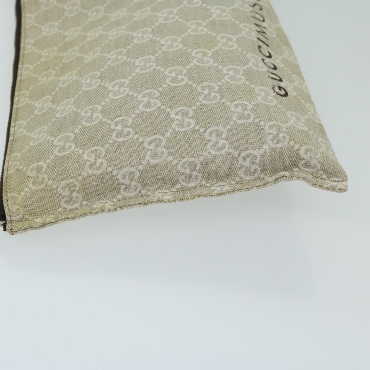 Gucci Gg Canvas Beige Canvas Clutch Bag (Pre-Owned) Size ONE SIZE - 12 Thumbnail