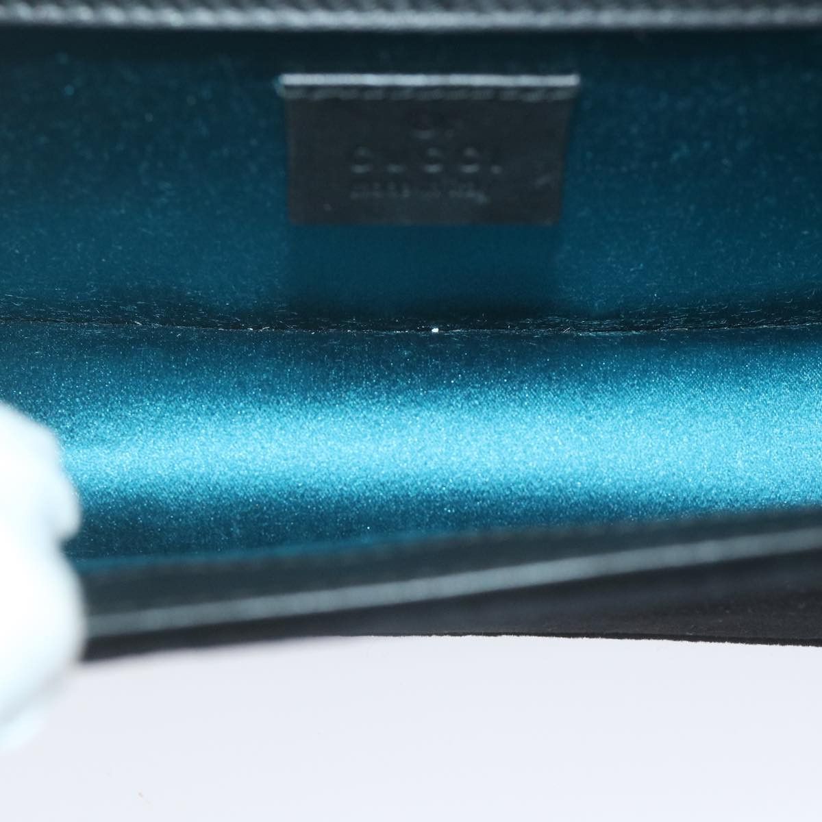 Gucci -- Black Velvet Shoulder Bag (Pre-Owned) Size ONE SIZE - 5 Thumbnail