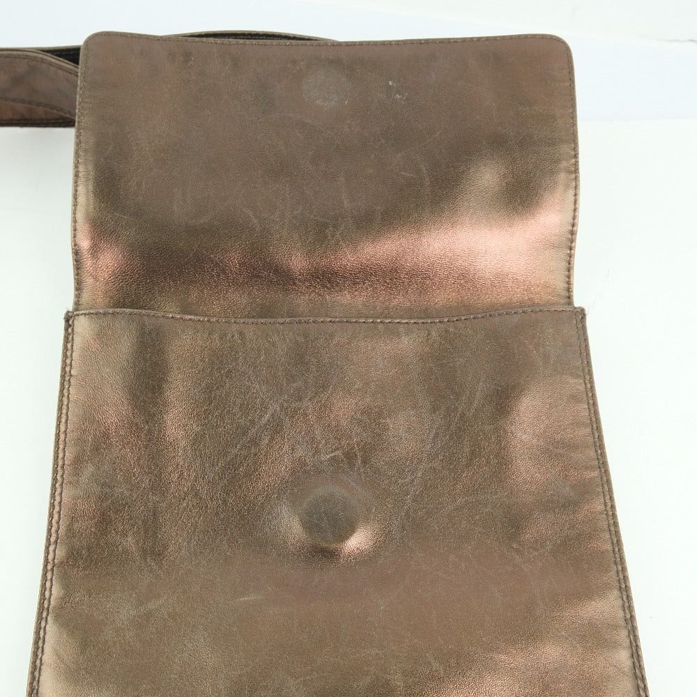 Chanel Brown Leather Shoulder Bag (Pre-Owned) Size ONE SIZE - 4 Thumbnail