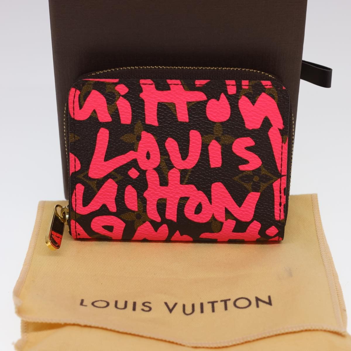 Louis Vuitton Porte Monnaie Zippy Brown Canvas Wallet (Pre-Owned) Size ONE SIZE - 8 Thumbnail