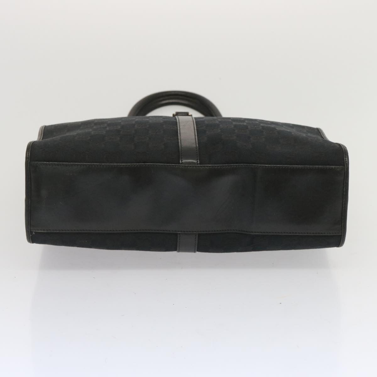 Gucci Jackie Black Canvas Handbag (Pre-Owned) Size ONE SIZE - 3 Thumbnail