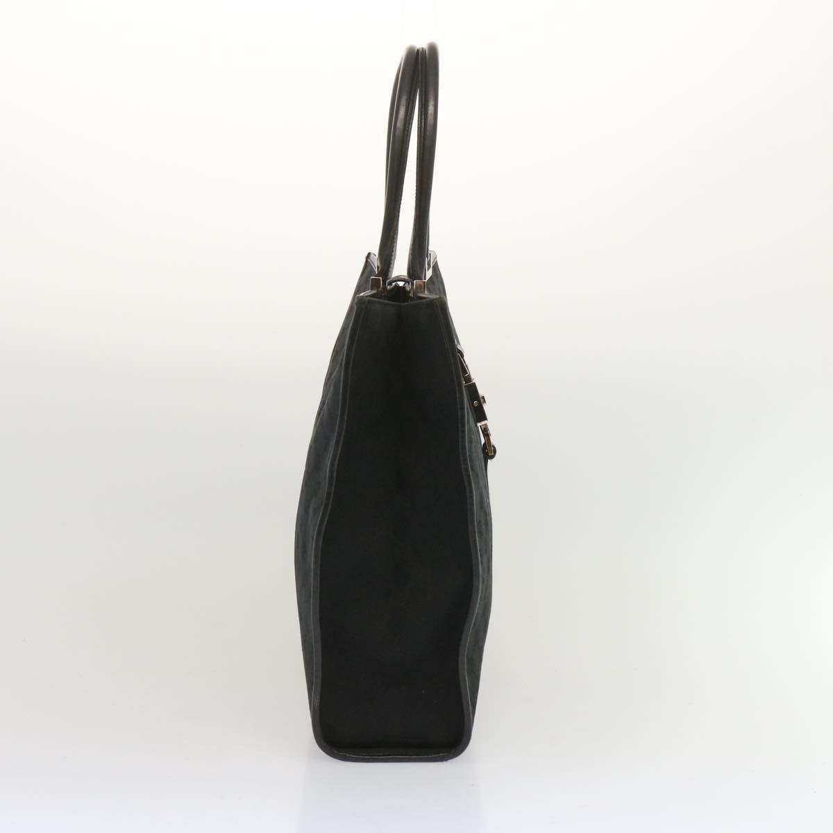 Gucci Jackie Black Canvas Handbag (Pre-Owned) Size ONE SIZE - 11 Thumbnail