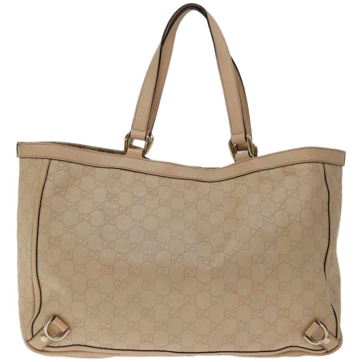 Gucci Gg Canvas Beige Canvas Tote Bag (Pre-Owned) Size ONE SIZE - 2 Thumbnail