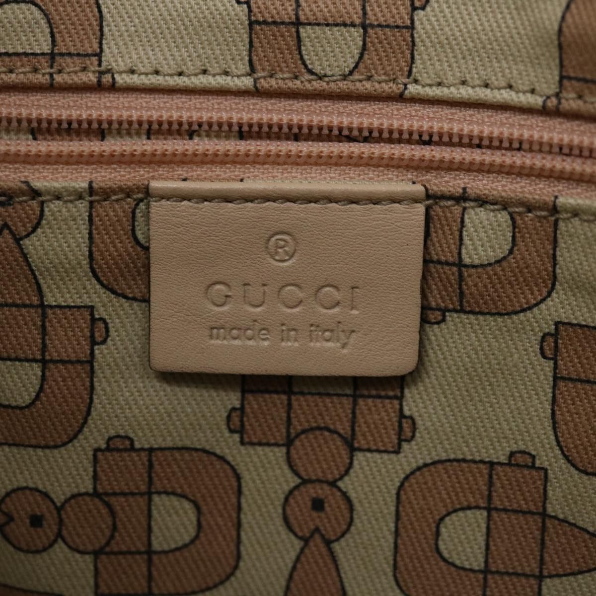 Gucci Gg Canvas Beige Canvas Tote Bag (Pre-Owned) Size ONE SIZE - 8 Thumbnail