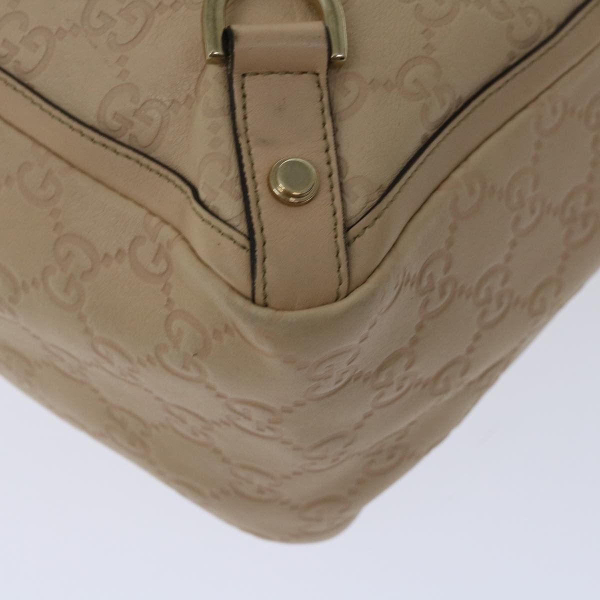 Gucci Gg Canvas Beige Canvas Tote Bag (Pre-Owned) Size ONE SIZE - 10 Thumbnail