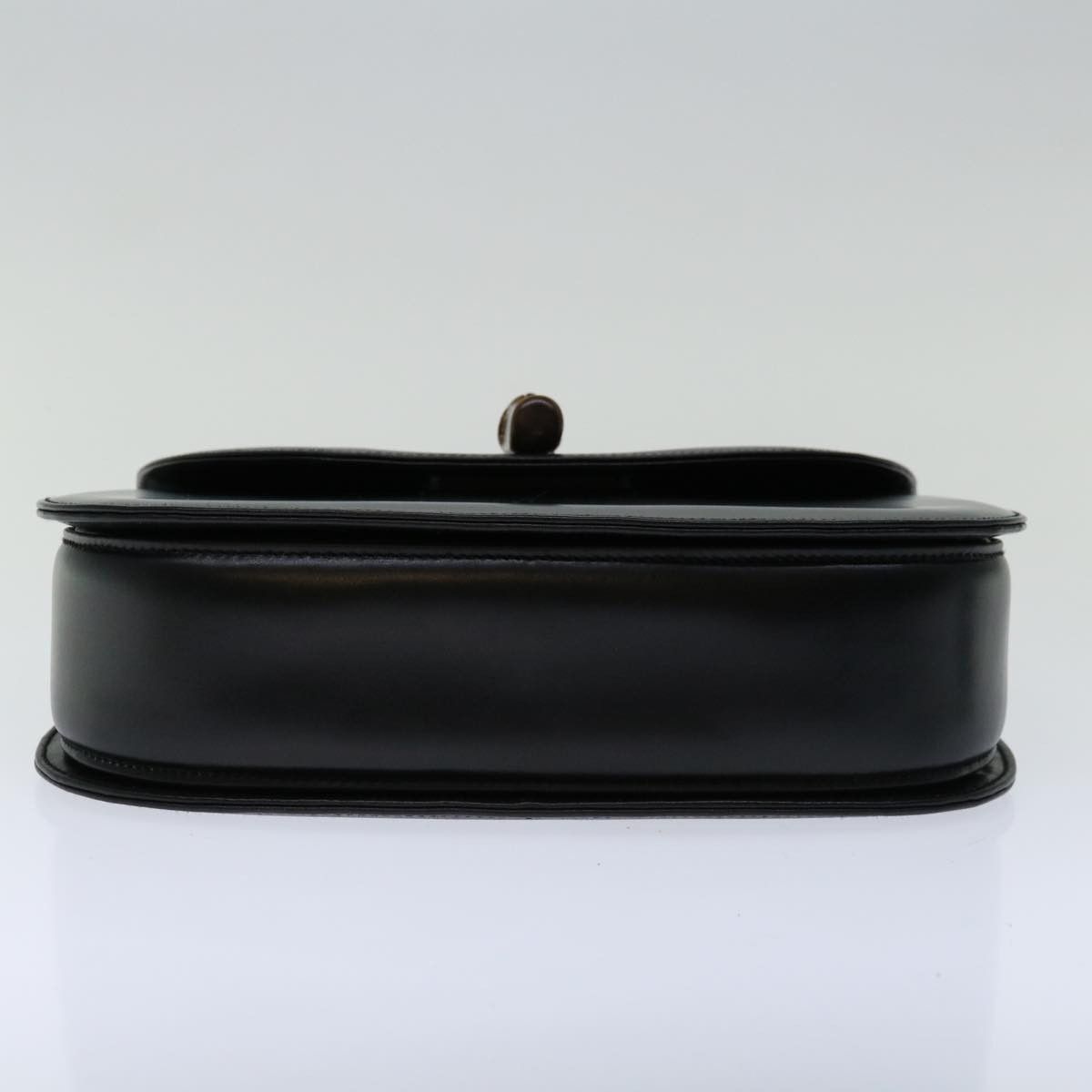 Gucci Bamboo Black Leather Handbag (Pre-Owned) Size ONE SIZE - 3 Thumbnail