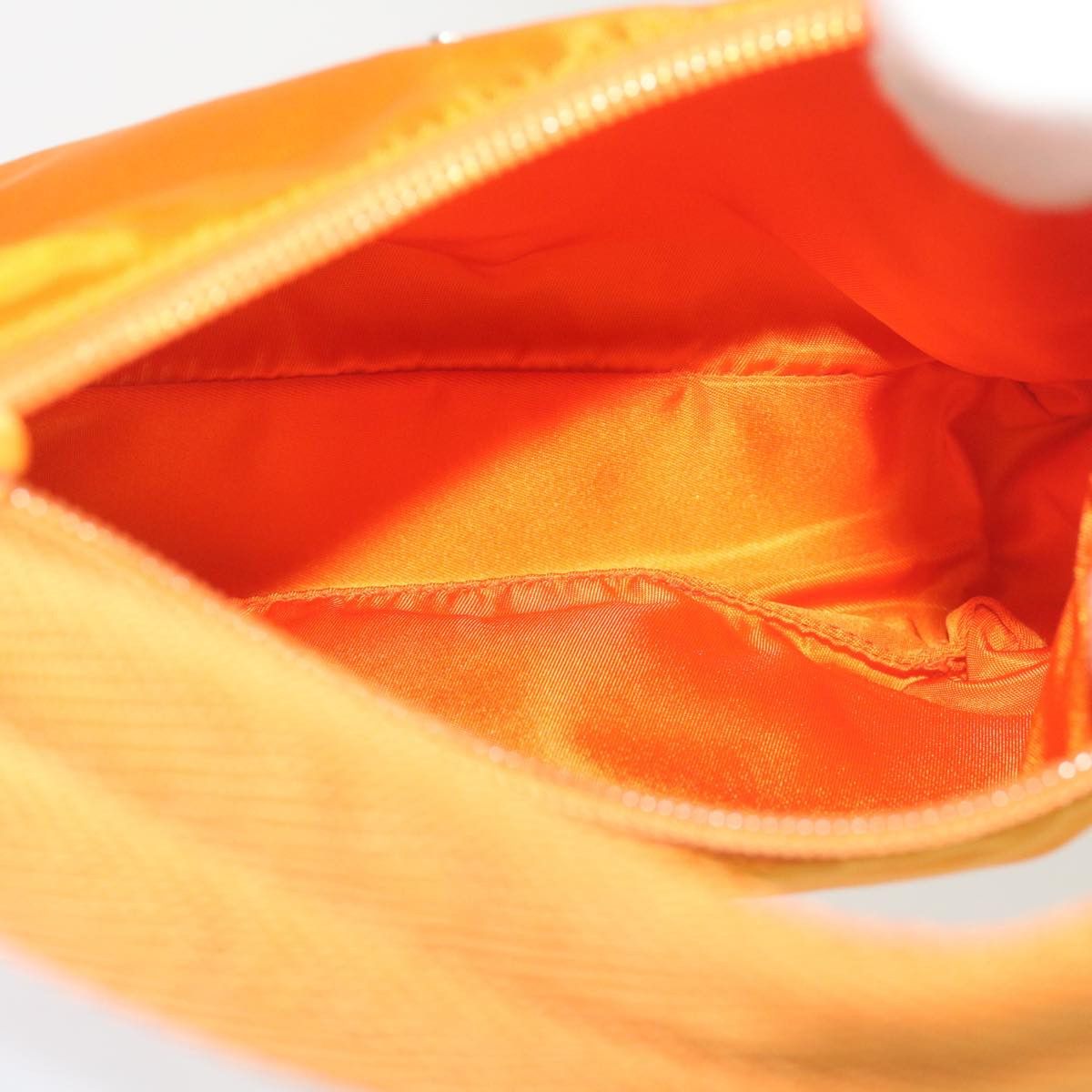 Prada Tessuto Orange Synthetic Handbag (Pre-Owned) Size ONE SIZE - 5 Thumbnail
