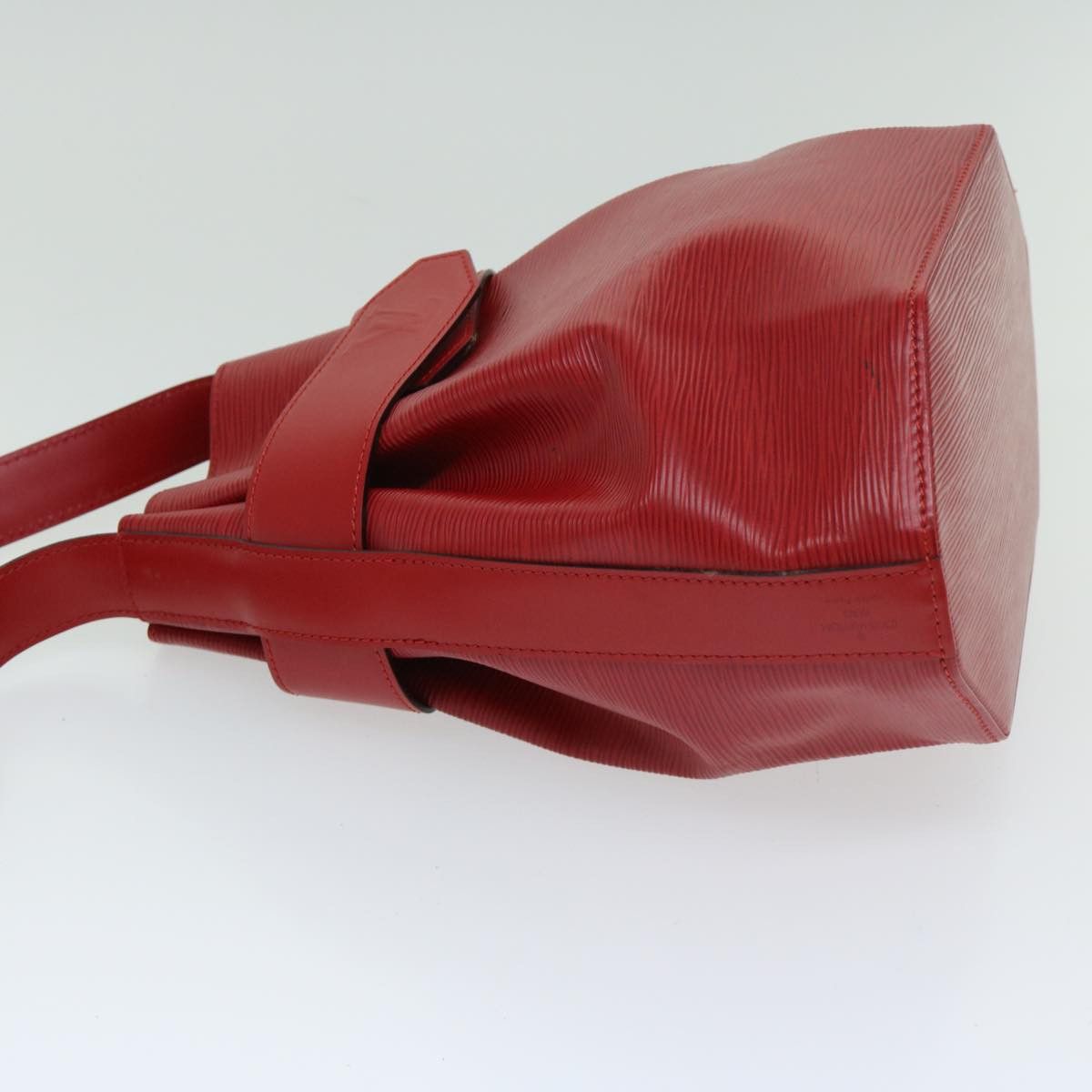 Louis Vuitton Sac D'épaule Red Leather Shoulder Bag (Pre-Owned) Size ONE SIZE - 11 Thumbnail