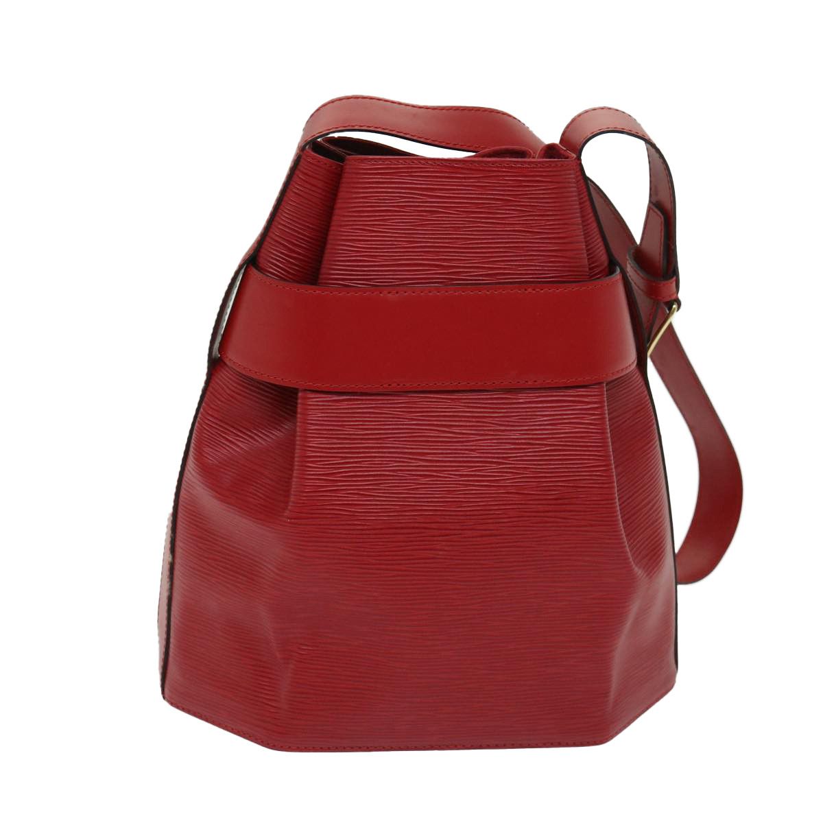Louis Vuitton Sac D'épaule Red Leather Shoulder Bag (Pre-Owned) Size ONE SIZE - 2 Thumbnail