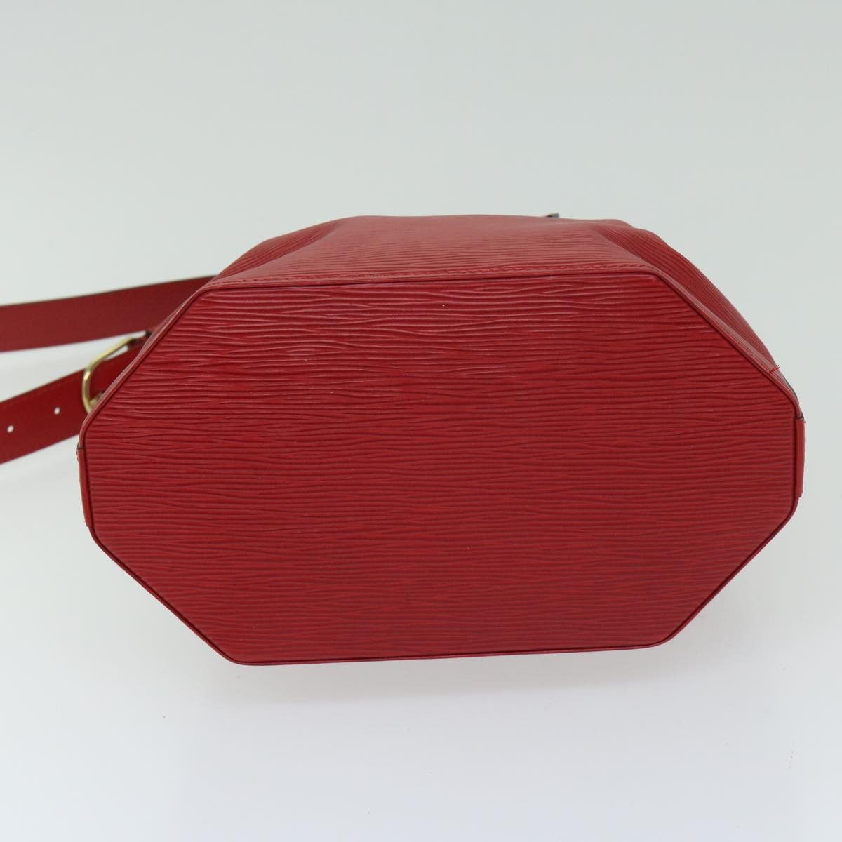 Louis Vuitton Sac D'épaule Red Leather Shoulder Bag (Pre-Owned) Size ONE SIZE - 3 Thumbnail