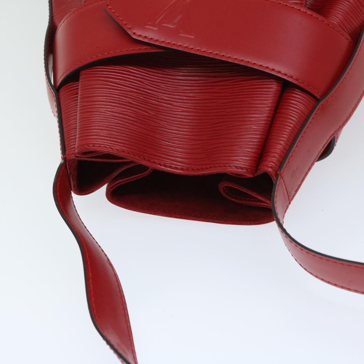 Louis Vuitton Sac D'épaule Red Leather Shoulder Bag (Pre-Owned) Size ONE SIZE - 12 Thumbnail