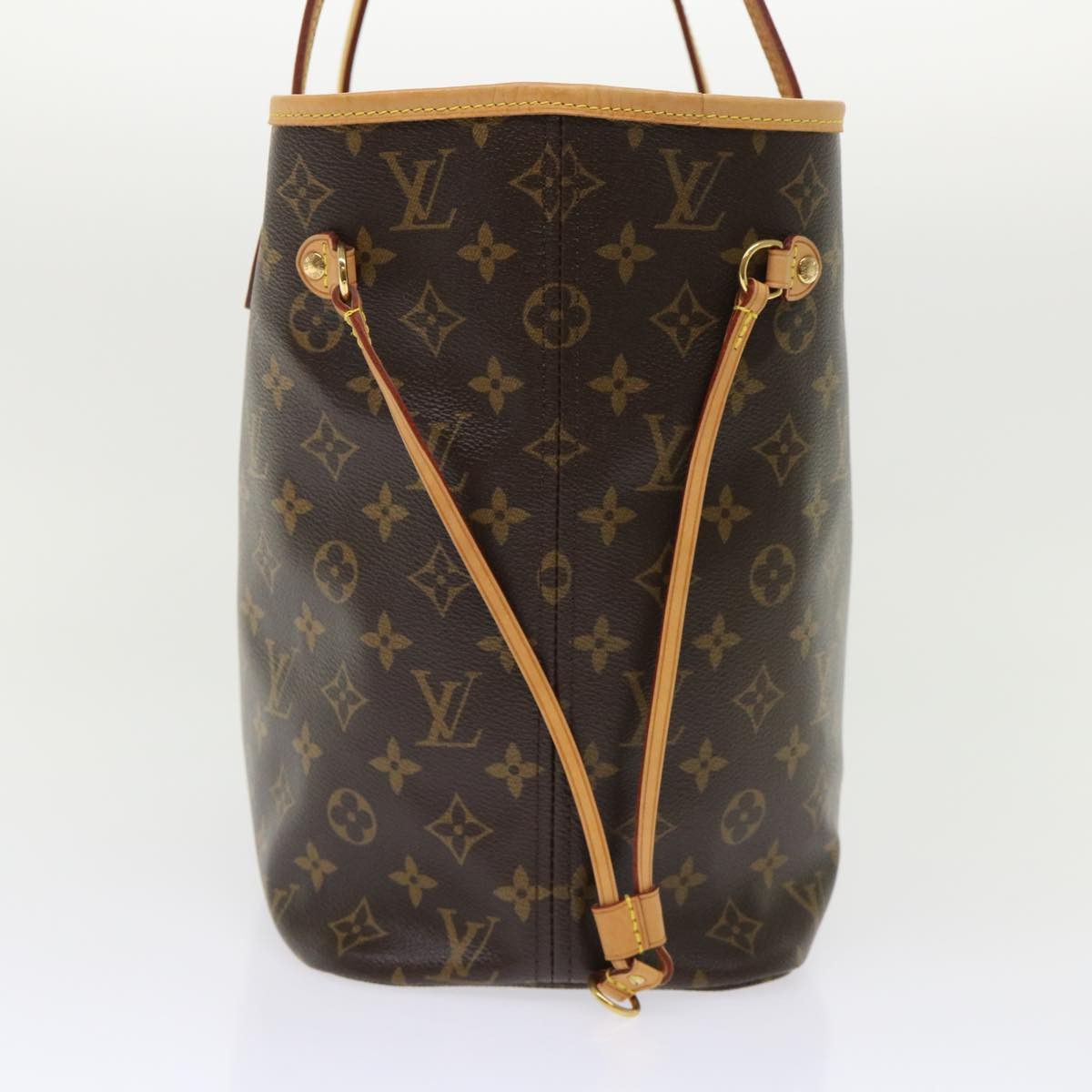 Louis Vuitton Neverfull Mm Brown Canvas Tote Bag (Pre-Owned) Size ONE SIZE - 11 Thumbnail