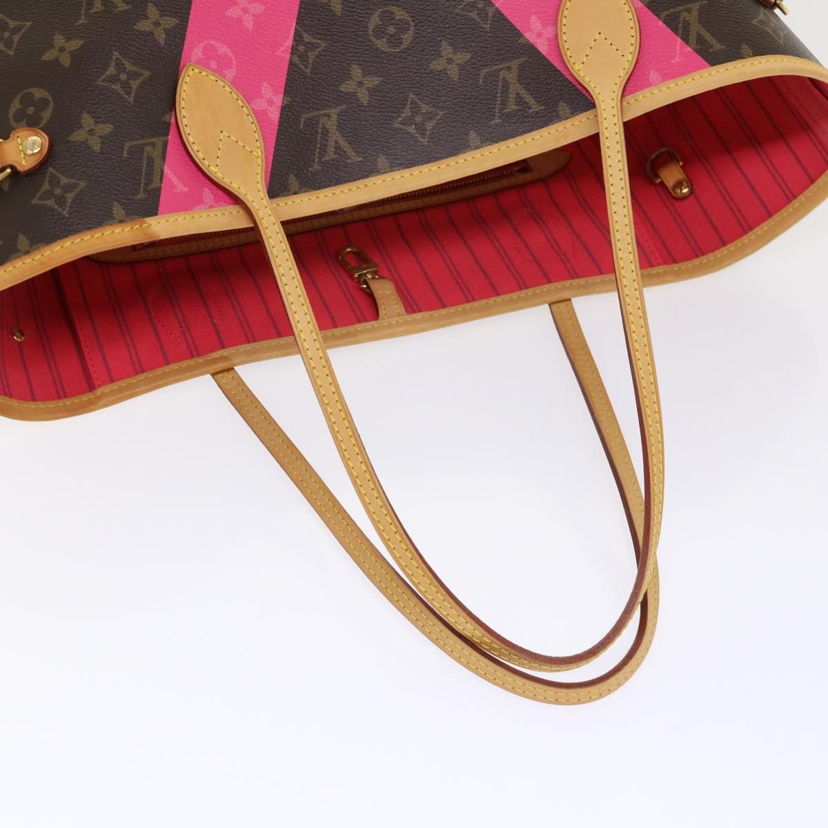 Louis Vuitton Neverfull Mm Brown Canvas Tote Bag (Pre-Owned) Size ONE SIZE - 12 Thumbnail