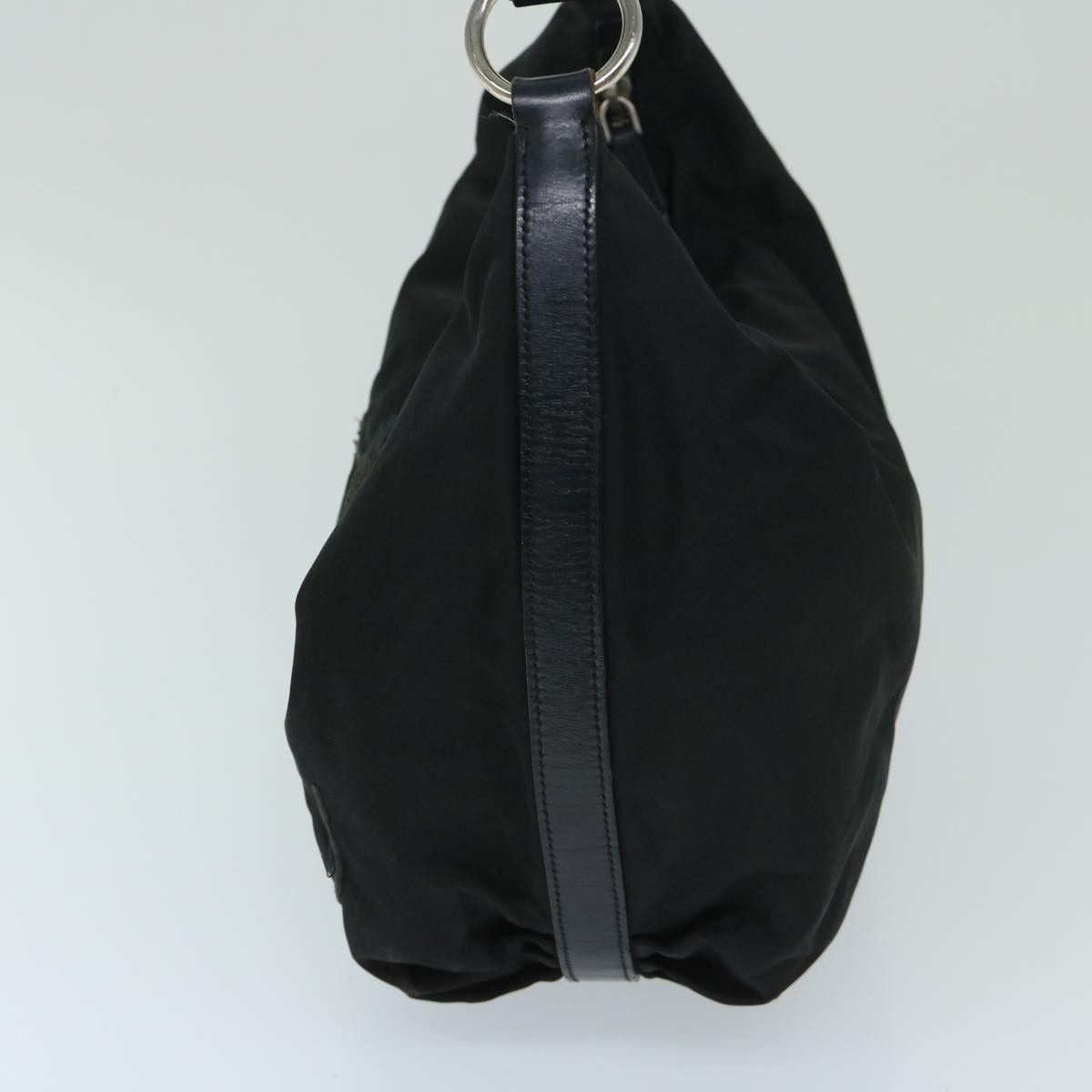 Prada Tessuto Black Synthetic Shoulder Bag (Pre-Owned) Size ONE SIZE - 9 Thumbnail