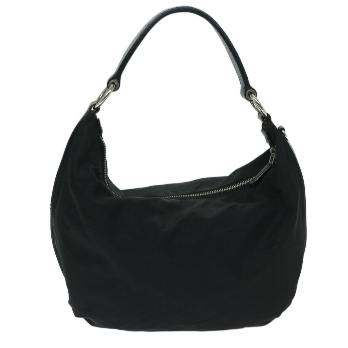 Prada Tessuto Black Synthetic Shoulder Bag (Pre-Owned) Size ONE SIZE - 2 Thumbnail