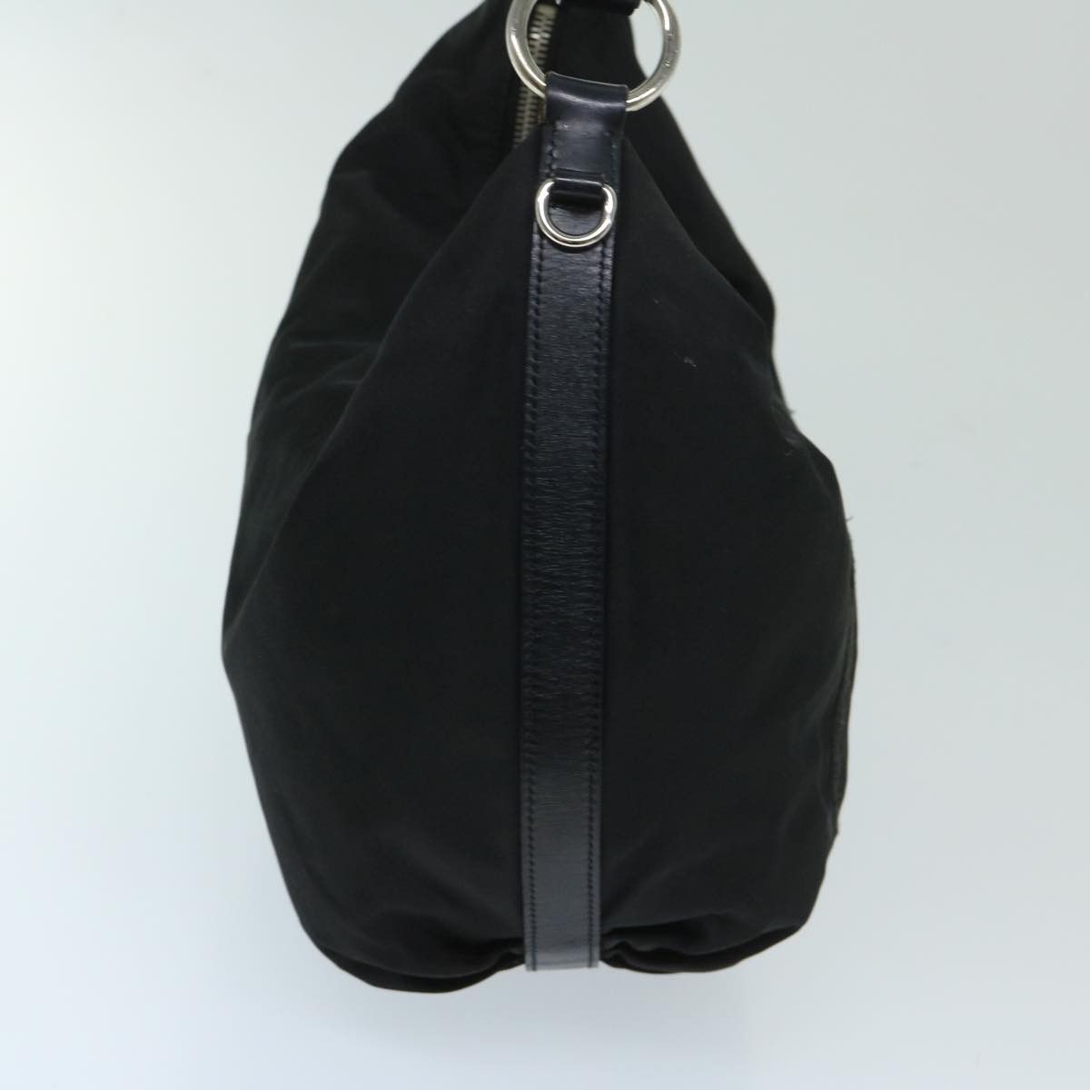 Prada Tessuto Black Synthetic Shoulder Bag (Pre-Owned) Size ONE SIZE - 10 Thumbnail