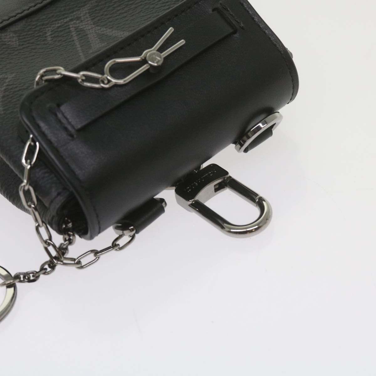 Louis Vuitton Steamer Black Canvas Clutch Bag (Pre-Owned) Size ONE SIZE - 12 Thumbnail