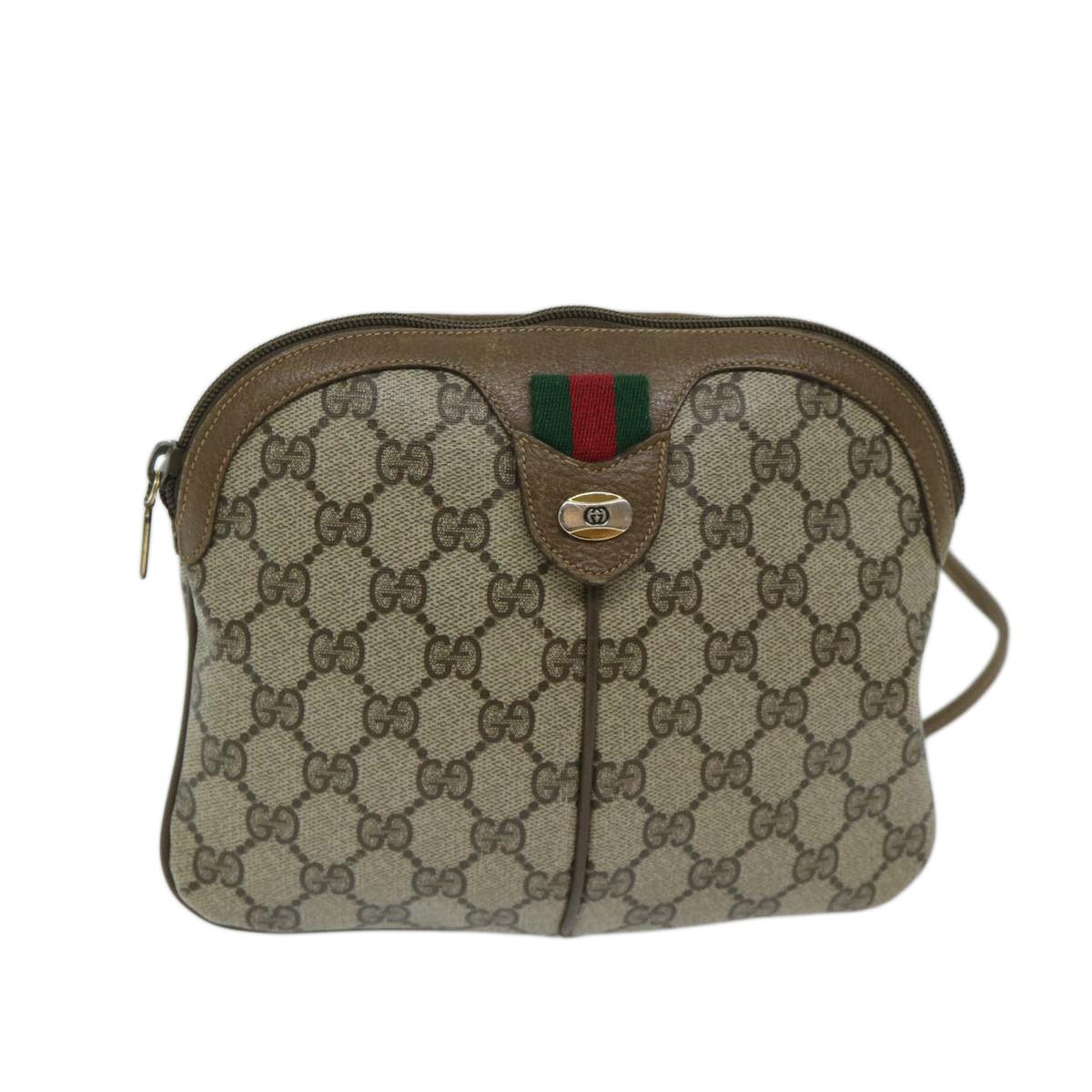 Gucci Gg Canvas Beige Canvas Shoulder Bag (Pre-Owned) Size ONE SIZE - 11 Thumbnail