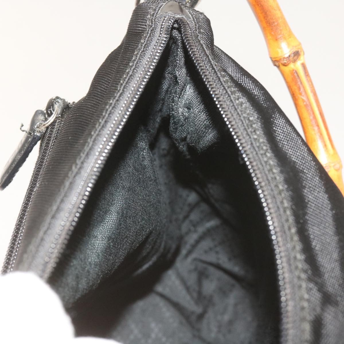 Gucci Bamboo Black Ceramic Handbag (Pre-Owned) Size ONE SIZE - 10 Thumbnail