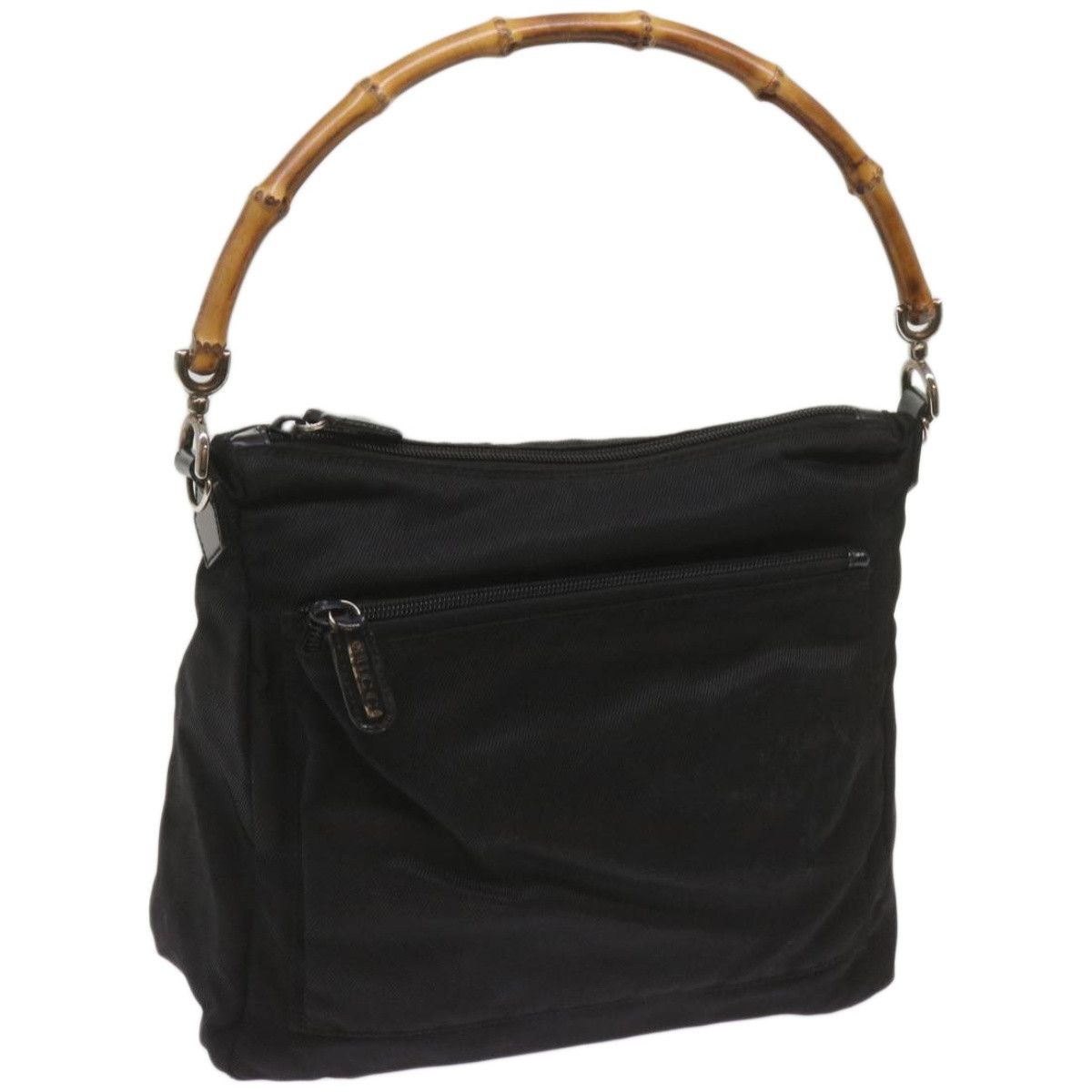 Gucci Bamboo Black Ceramic Handbag (Pre-Owned) Size ONE SIZE - 11 Thumbnail