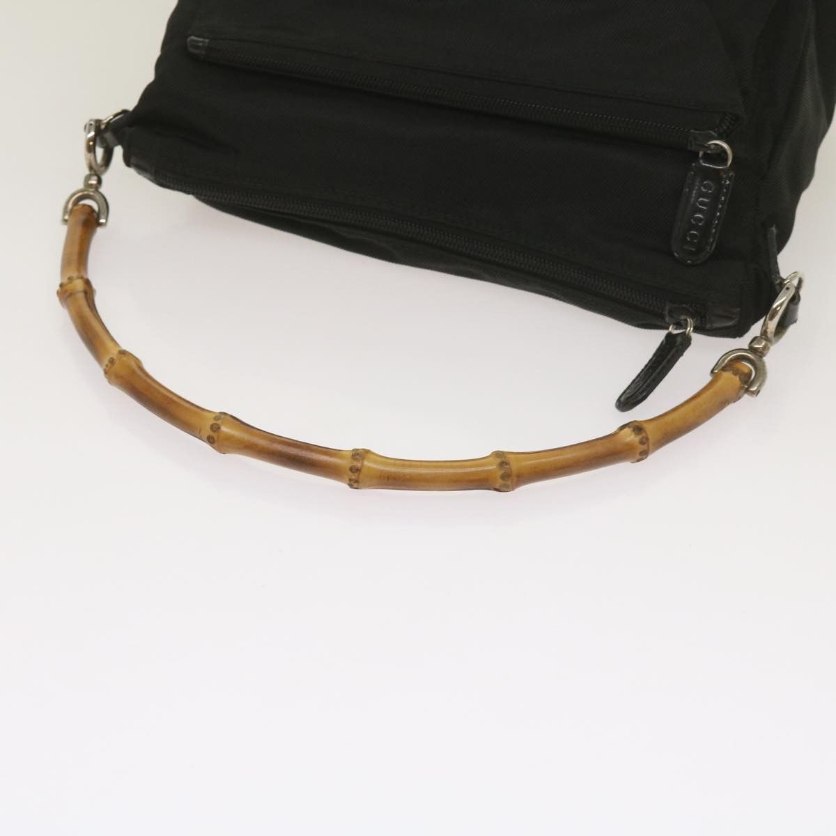 Gucci Bamboo Black Ceramic Handbag (Pre-Owned) Size ONE SIZE - 4 Thumbnail