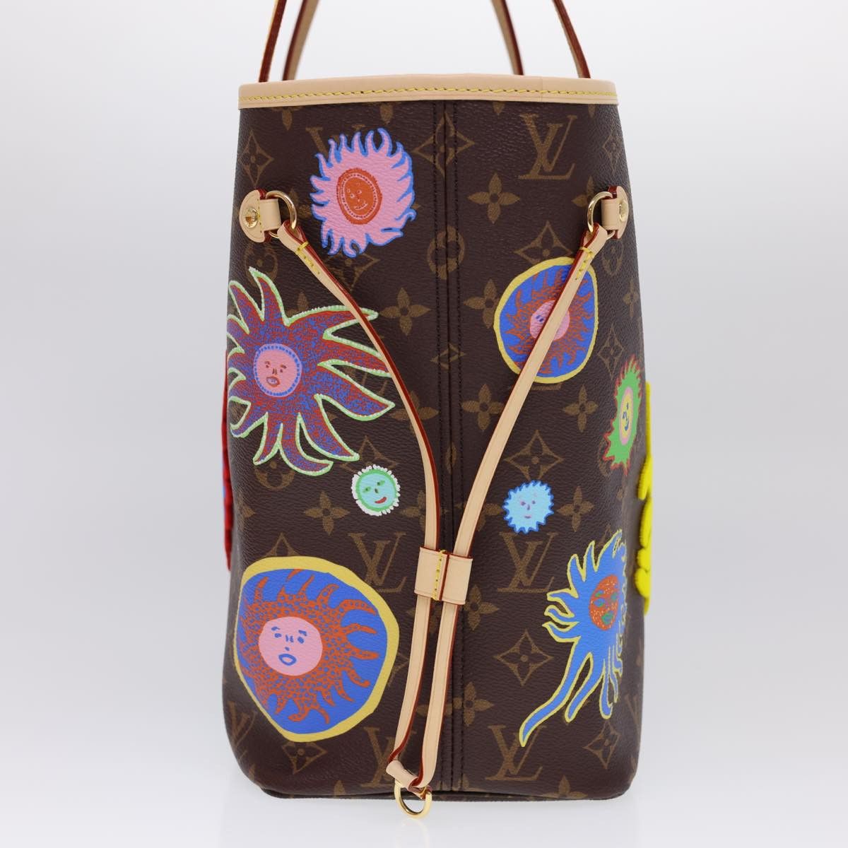 Louis Vuitton Neverfull Gm Brown Canvas Tote Bag (Pre-Owned) Size ONE SIZE - 4 Thumbnail