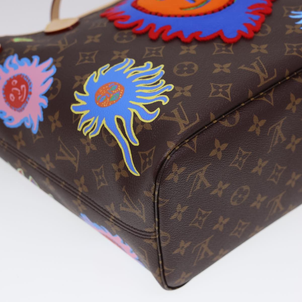 Louis Vuitton Neverfull Gm Brown Canvas Tote Bag (Pre-Owned) Size ONE SIZE - 8 Thumbnail
