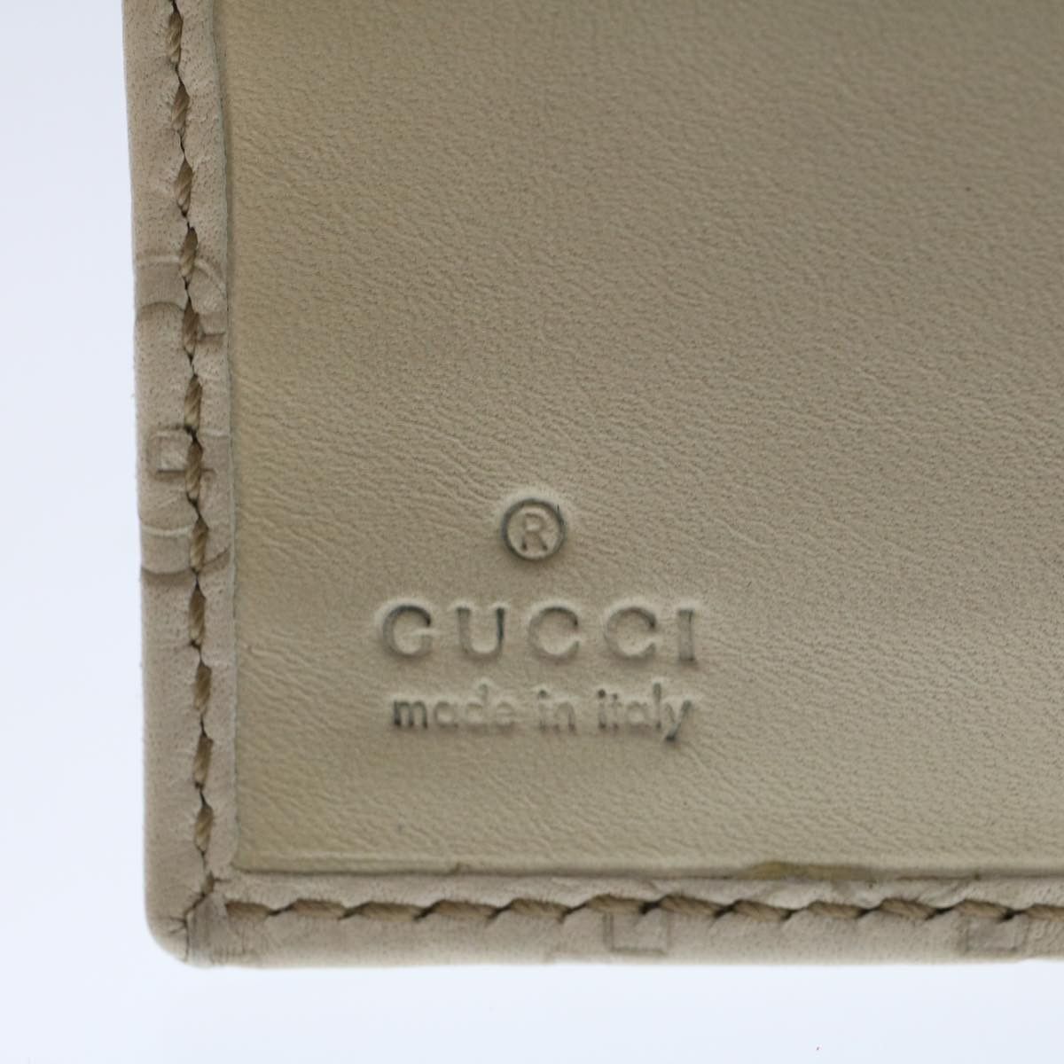 Gucci ssima White Canvas Wallet (Pre-Owned) Size ONE SIZE - 8 Thumbnail