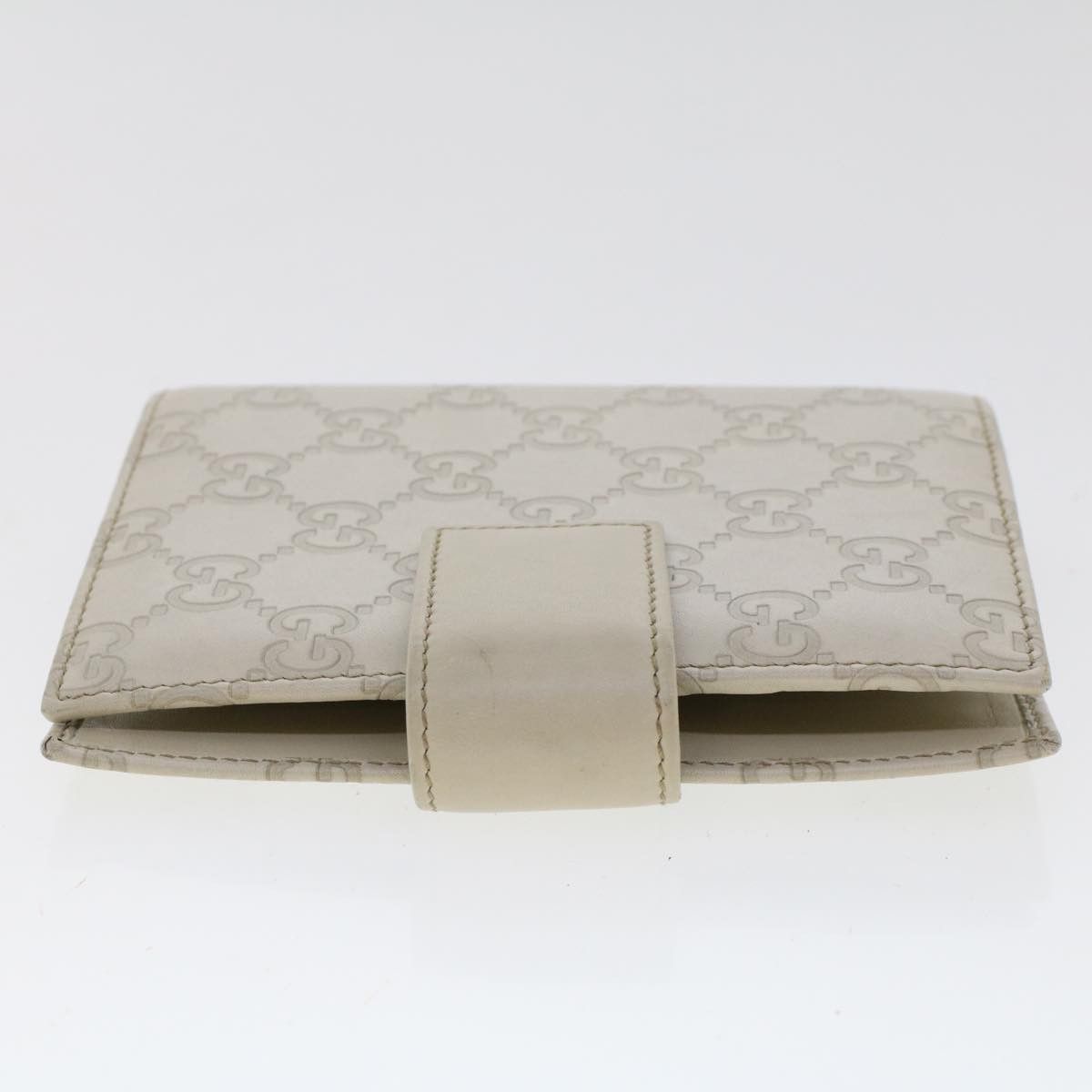 Gucci ssima White Canvas Wallet (Pre-Owned) Size ONE SIZE - 4 Thumbnail