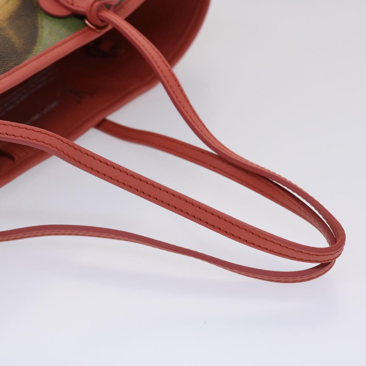 Louis Vuitton Neverfull Pink Leather Tote Bag (Pre-Owned) Size ONE SIZE - 13 Thumbnail