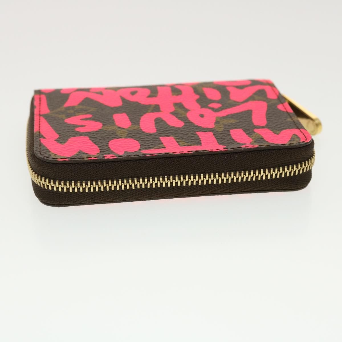 Zippy Coin Purse Brown Canvas Wallet (Pre-Owned)