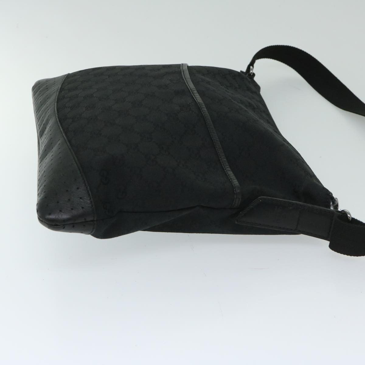 Gucci Gg Canvas Black Canvas Shoulder Bag (Pre-Owned) Size ONE SIZE - 9 Thumbnail