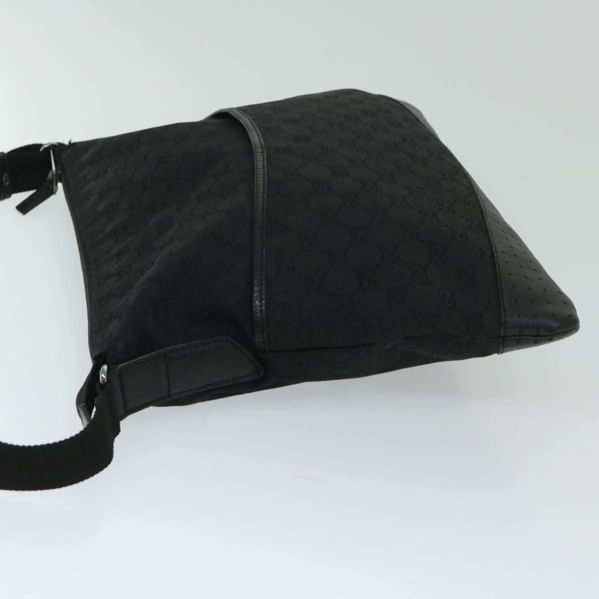 Gucci Gg Canvas Black Canvas Shoulder Bag (Pre-Owned) Size ONE SIZE - 10 Thumbnail