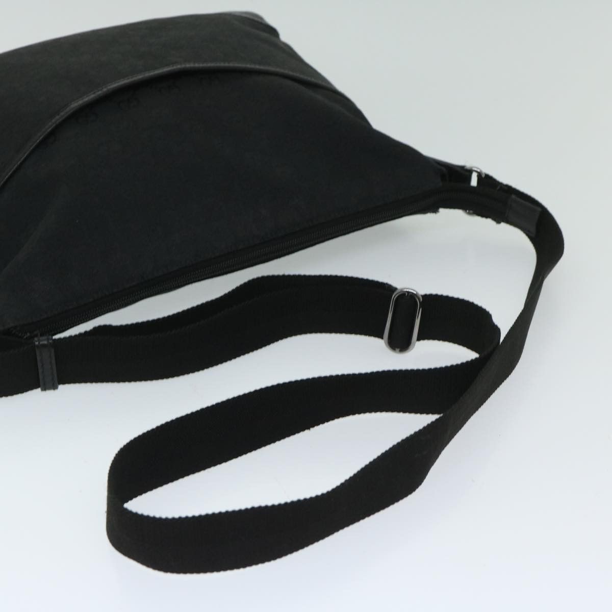 Gucci Gg Canvas Black Canvas Shoulder Bag (Pre-Owned) Size ONE SIZE - 4 Thumbnail