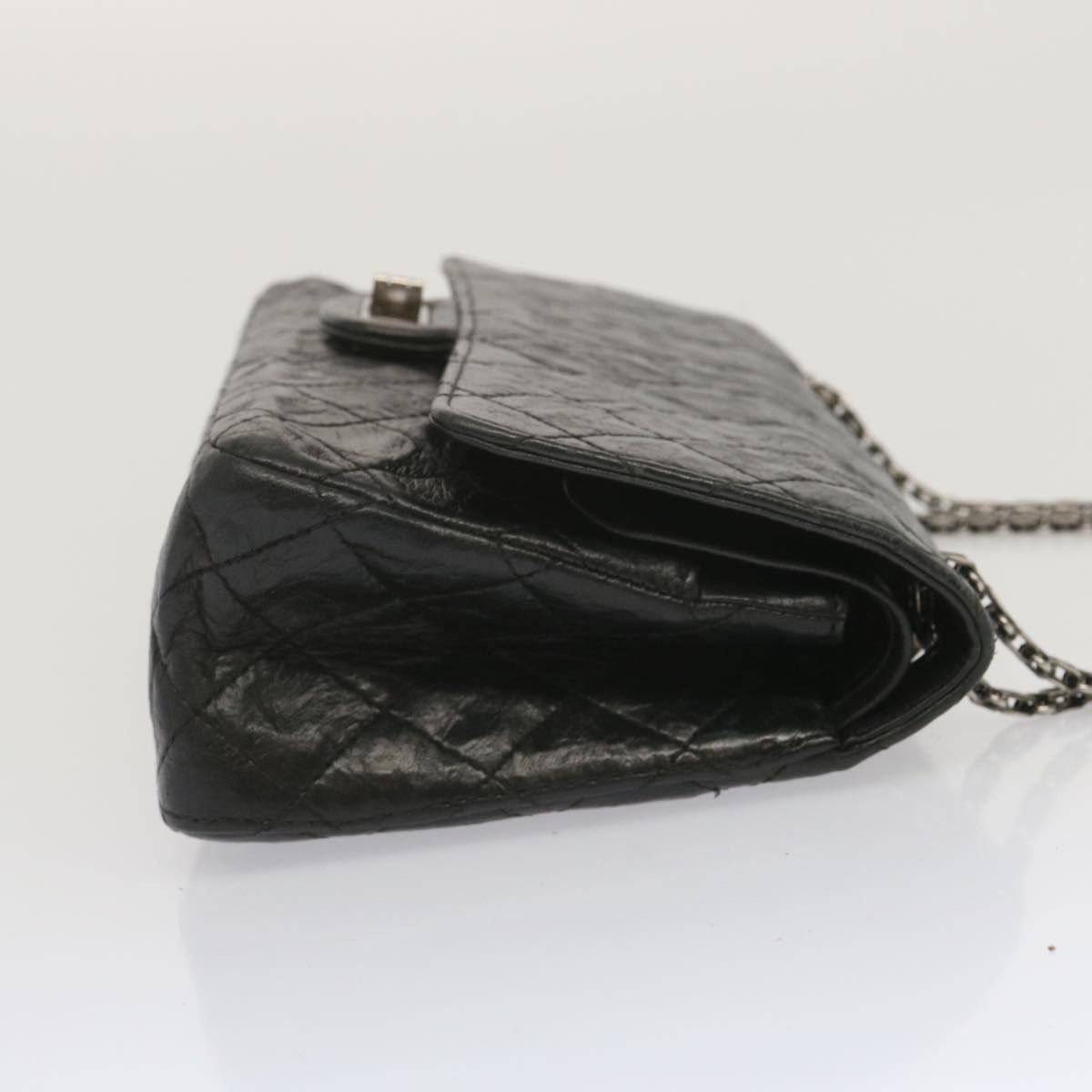 Chanel Timeless Black Leather Shoulder Bag (Pre-Owned) Size ONE SIZE - 9 Thumbnail