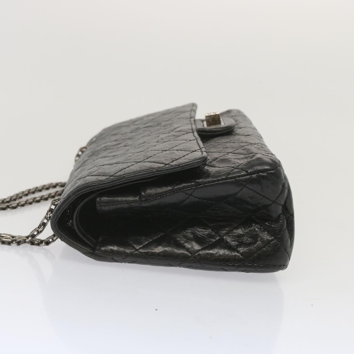 Chanel Timeless Black Leather Shoulder Bag (Pre-Owned) Size ONE SIZE - 10 Thumbnail