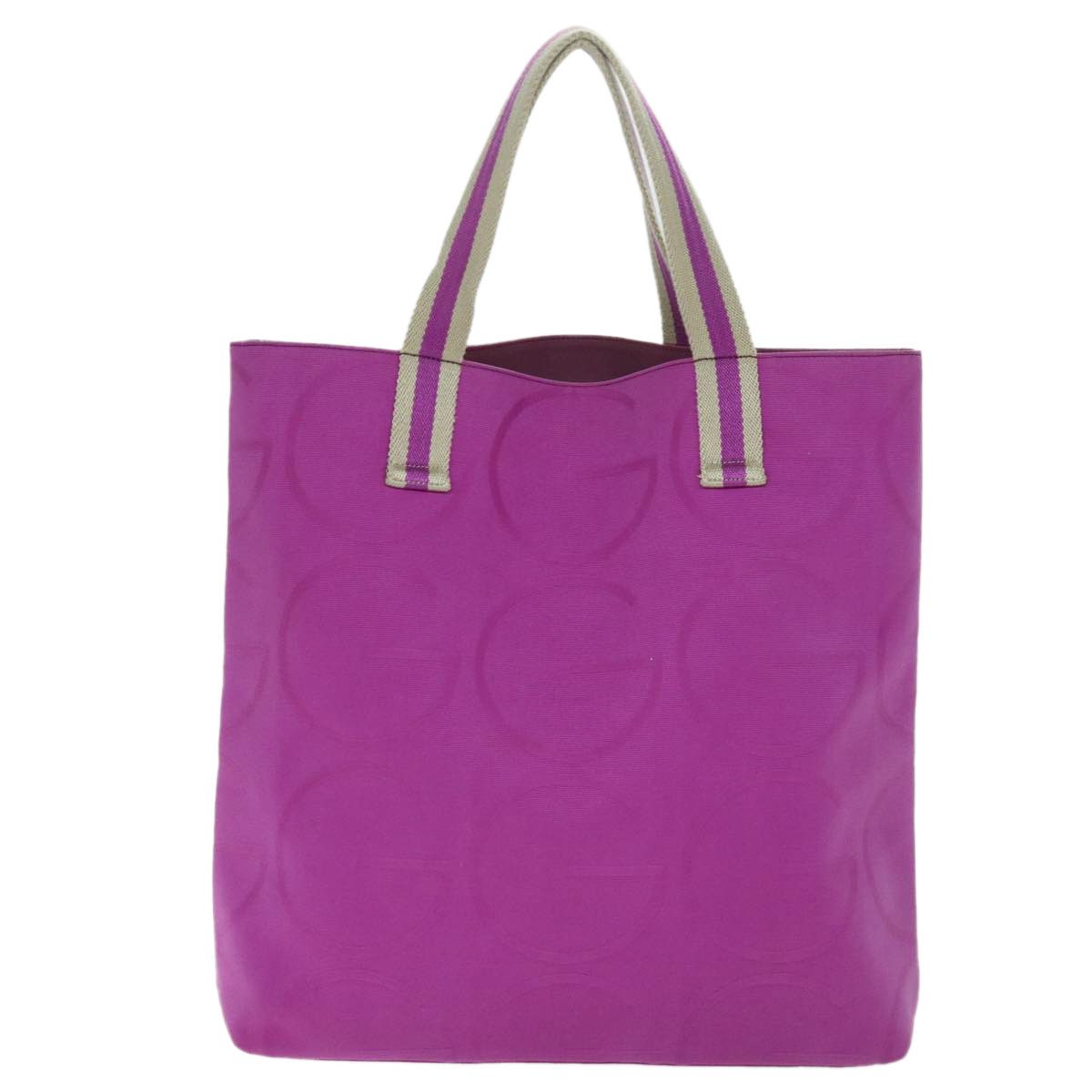 Gucci White Canvas Tote Bag (Pre-Owned) Size ONE SIZE - 2 Thumbnail