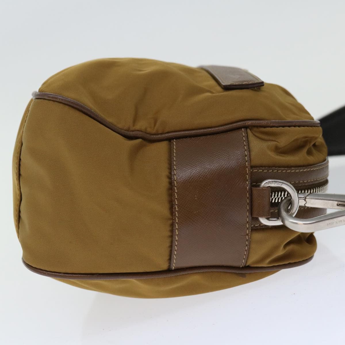 Prada Tessuto Brown Synthetic Shoulder Bag (Pre-Owned) Size ONE SIZE - 9 Thumbnail