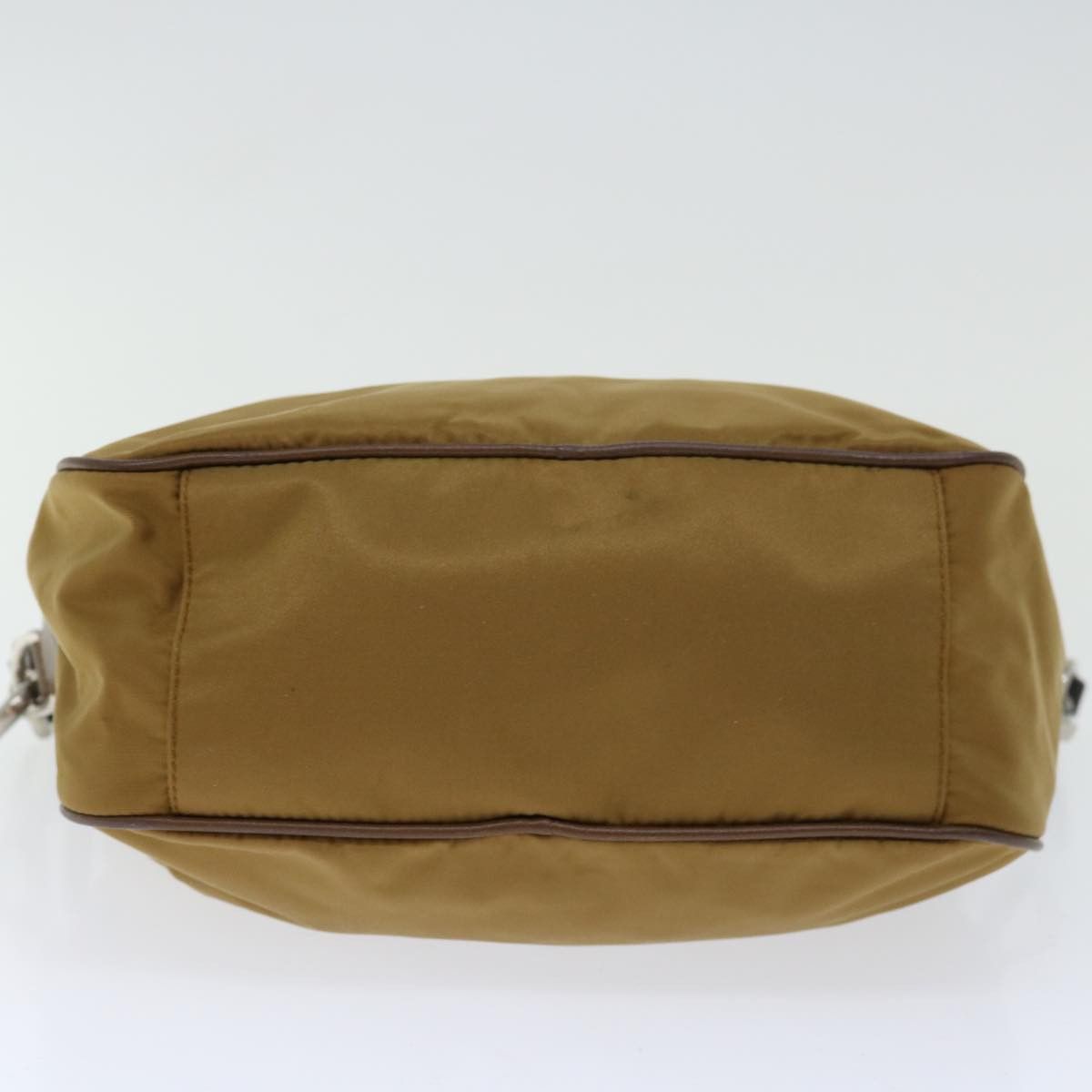 Prada Tessuto Brown Synthetic Shoulder Bag (Pre-Owned) Size ONE SIZE - 3 Thumbnail